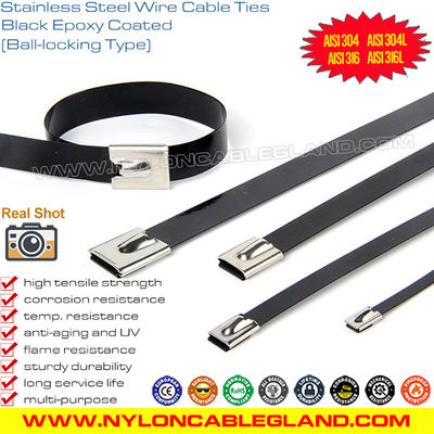 Epoxy Coated Metal Cable Ties